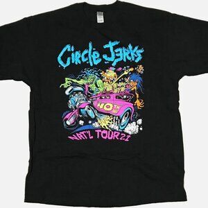 CIRCLE JERKS 40th Anniversary Tour T-Shirt San Diego - XL